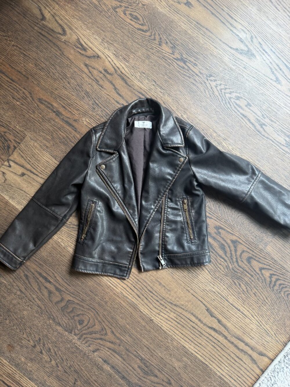 H&M brown bomber jacket